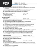 Jordan Black Resume