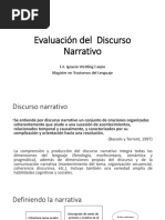 Evaluacion Discurso Narrativo