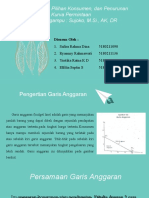 Kelompok 5 Ekonomi Majerial C Garis Anggaran, Pililhan Konsumen, Kurva Permintaan