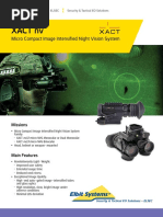 Xact NV: Micro Compact Image Intensified Night Vision System