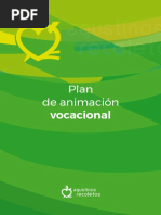 10 Oar General Plan de Animacion Vocacional