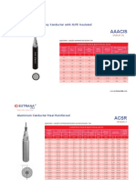 Overhead Cable Catalogue (Aaacs, Acsr, Acsr-As) Rev-01