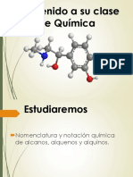 Nomenclatura de Alcanos, Alquenos y Alquinos