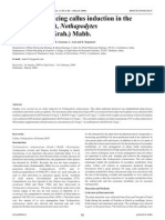 Nimmoniana (Grah.) Mabb.: Factors Influencing Callus Induction in The Medicinal Plant, Nothapodytes