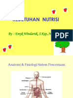 Kebutuhan Nutrisi