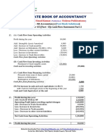 Ultimate Book of Accountancy: Class - XII Accountancy Chapter - 05 (Part - B) : Cash Flow Statement Part-2