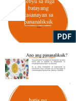 Batis NG Impormasyon - Montano