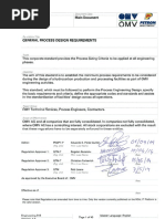 Engineering 0016 General Process Design Requirements