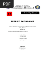 Applied Economics Module 5