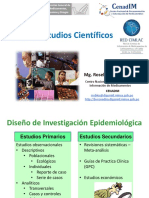 Tipos de Estudios Cientificos (Dra. Roselly Robles)