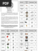 Nombre Forma Física Simbología Sigla R: Resistencia de Carbon