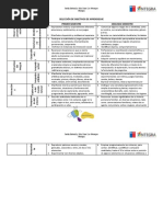 Selección de Objetivos de Aprendizaje 2020