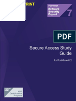 Secure Access 6.2 Study Guide-Online