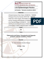 INFORME 11-Grupo 5 - Elaboración Del Póster Presentación Del Segundo Producto Artículo Científico y Póster - FINAL - DR - ABOGAL