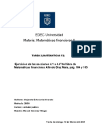 Ejercicios Matematicas Tarea 2