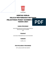 Kertas Kerja Pelantikan PSS 2021