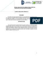 Análisis de Cargas Axiales en Columnas para Diseño de Cimentacion de Un Gimnasio Con Roofgarden