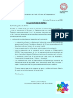 Comunicado A Padres Evaluacón Diagnóstica JP