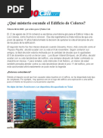 Qué Misterio Esconde El Edificio de Colores