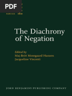 Hansen & Visconti - The Diachrony of Negation-John Benjamins Publishing Company (2014)