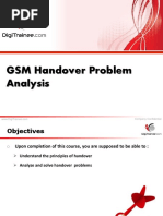 GSM Handover Problem Analysis - Ben