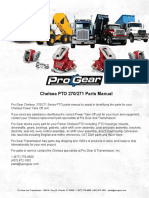 Chelsea PTO 270 Series Parts Manual