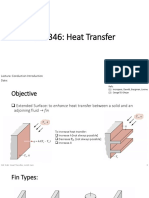 ME 346: Heat Transfer: Instructor: Ankit Jain