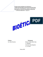 Trabajo de Bioetica