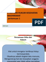 1HUKUM KESEHATAN MASYARAKAT Ok