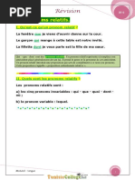 Cours - Français Module 3 Révision Langue - 9ème (2011-2012) Mlle Sarra 3