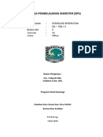 Rps Sosiologi Kesehatan Format Baru-Min