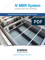 Puron MBR System: Reliable Submerged Hollow Fiber Ultrafiltration