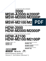 Sony MSW-2000 HDW-2000 Vol2