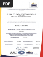 16-CPR-001 - GLOBAL COLOMBIA CERTIFICACIÓN S.A.S. - BOG (Turismo, Agencias, Hotelería, Transporte)