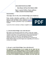 Los Hermanos Deligne y La Poesia Politica. Caro