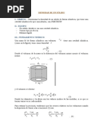 Densidad de Un Sólido Con Desarrollo