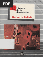 Bobbio Norberto. 2012 1984. El Futuro de La Democracia