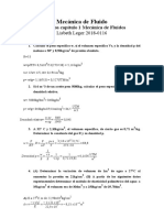 Primera Practica de Mecanica de Fluido