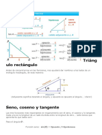 Triángulo Rectángulonotables Formulas