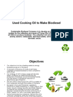 Used Cooking Oil To Make Biodiesel