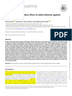 Silicon: Its Ameliorative Effect On Plant Defense Against Herbivory