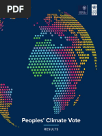 UNDP Oxford Peoples Climate Vote Results