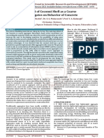 Effect of Coconut Shell As A Coarse Aggregates On Behavior of Concrete