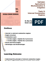 Lecture 2 - Internal Combussion