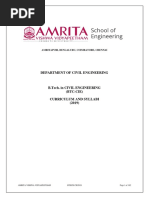 Civil 2019 Curriculum and Syllabus