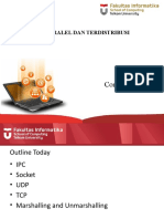 Materi 4: Interprocess Communication: CII3D4 Sistem Paralel Dan Terdistribusi