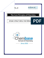 Atomic Structure and Periodic Table