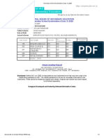 Secondary School Examination (Class X) 2020