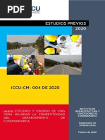 Estudios Previos - Iccu-Cm-004 de 2020 - Estudios y Diseños