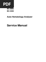 Mindray BC 3600 Service Manual